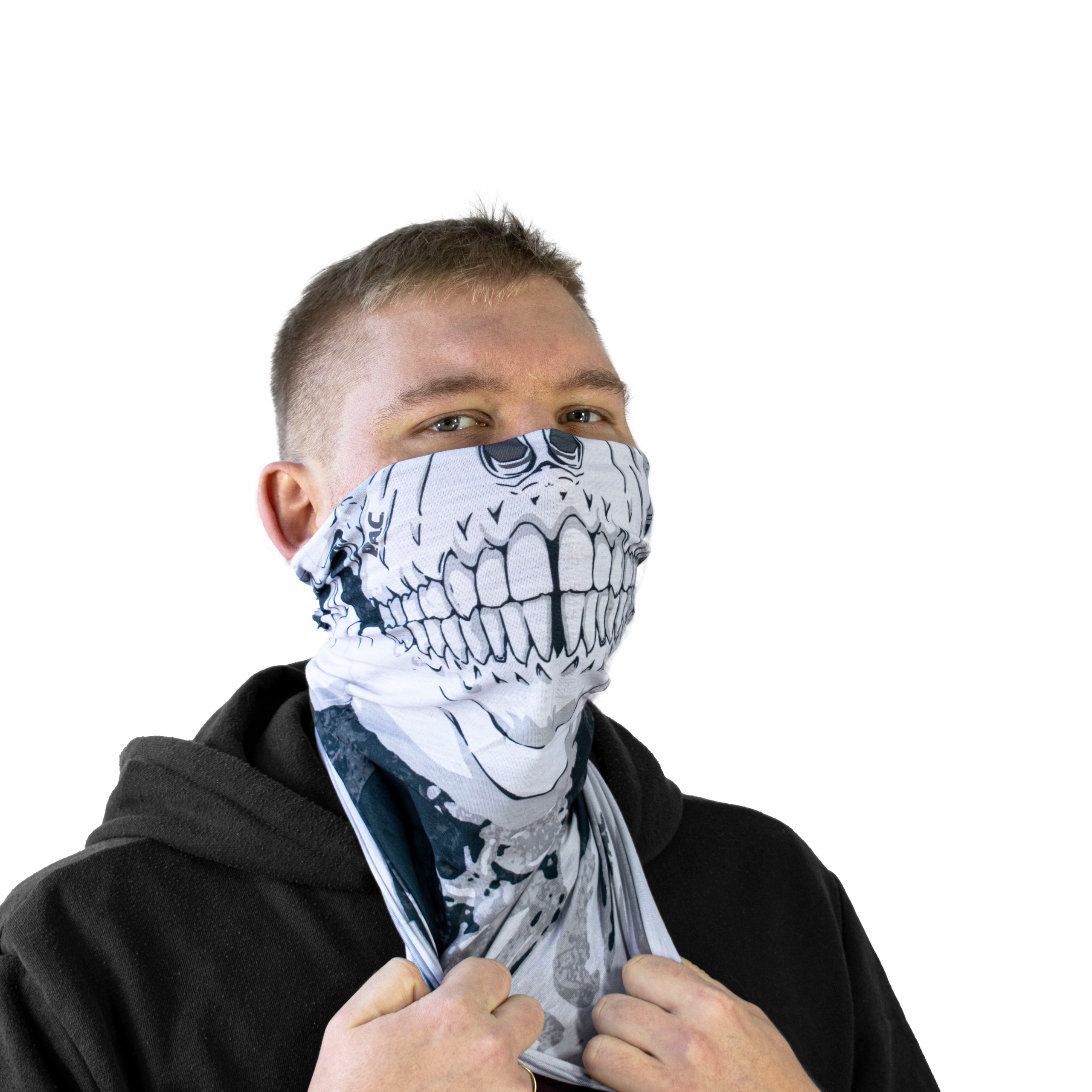 Komin Chusta Kołnierz P.a.c z poliestru Czaszka