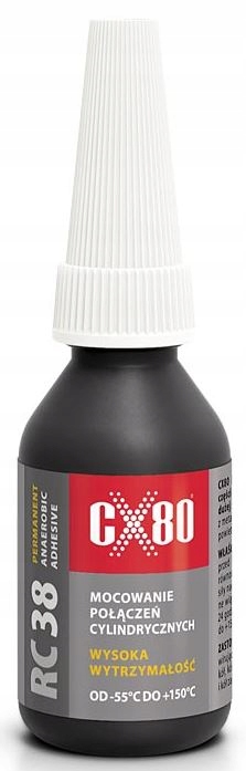 

CX80 RC38 Klej Anaerobowy Do Łożysk Mocny 10ML