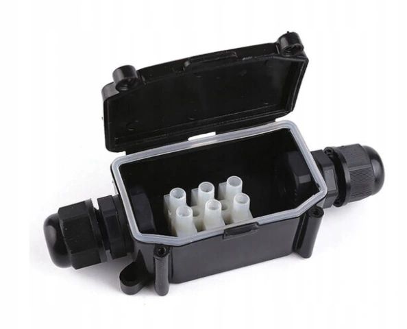 

Złącze hermetyczne do naświetlaczy ogrodowe IP68