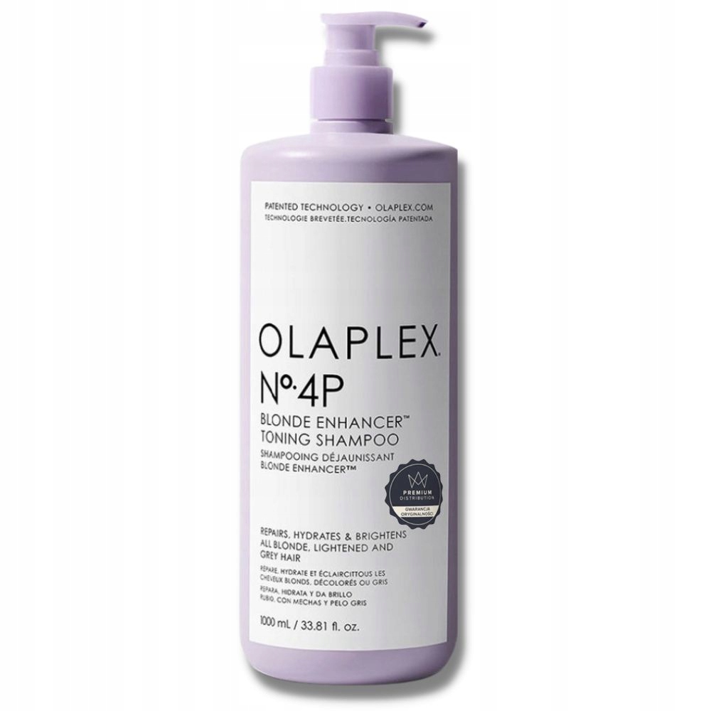 Olaplex No.4P Blonde Enhancer Šampon pro blond vlasy 1000 ml