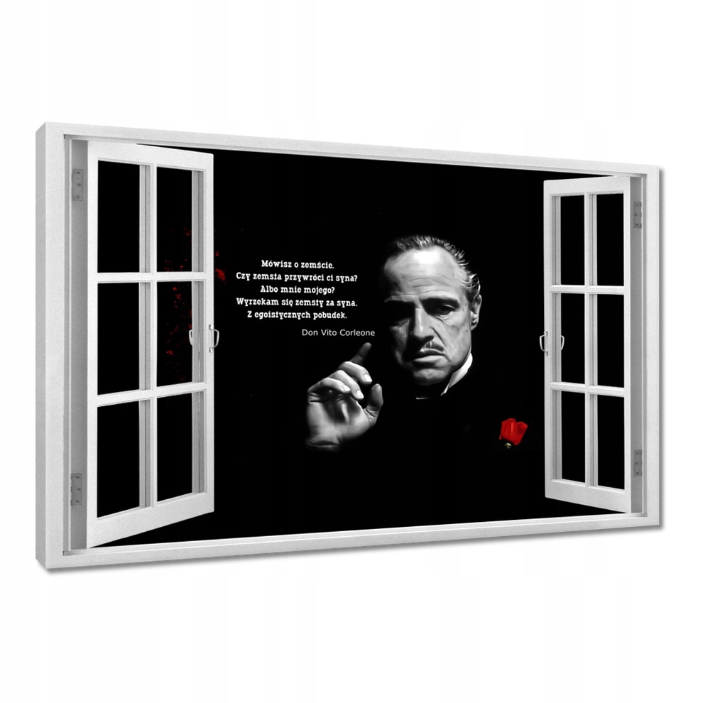 

Obrazy 120x80 Godfather Don Cytaty