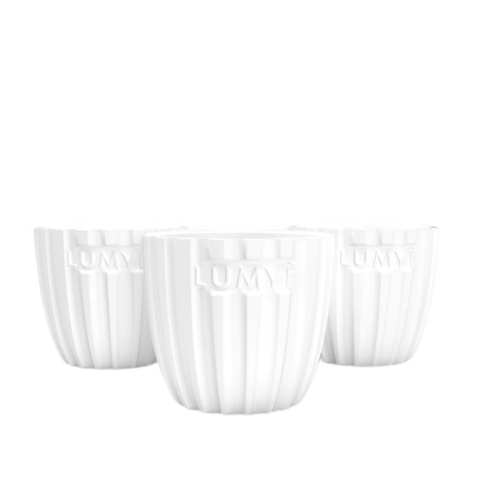 Lumye přírodní vonná svíčka Fuji, 3 x 35 g