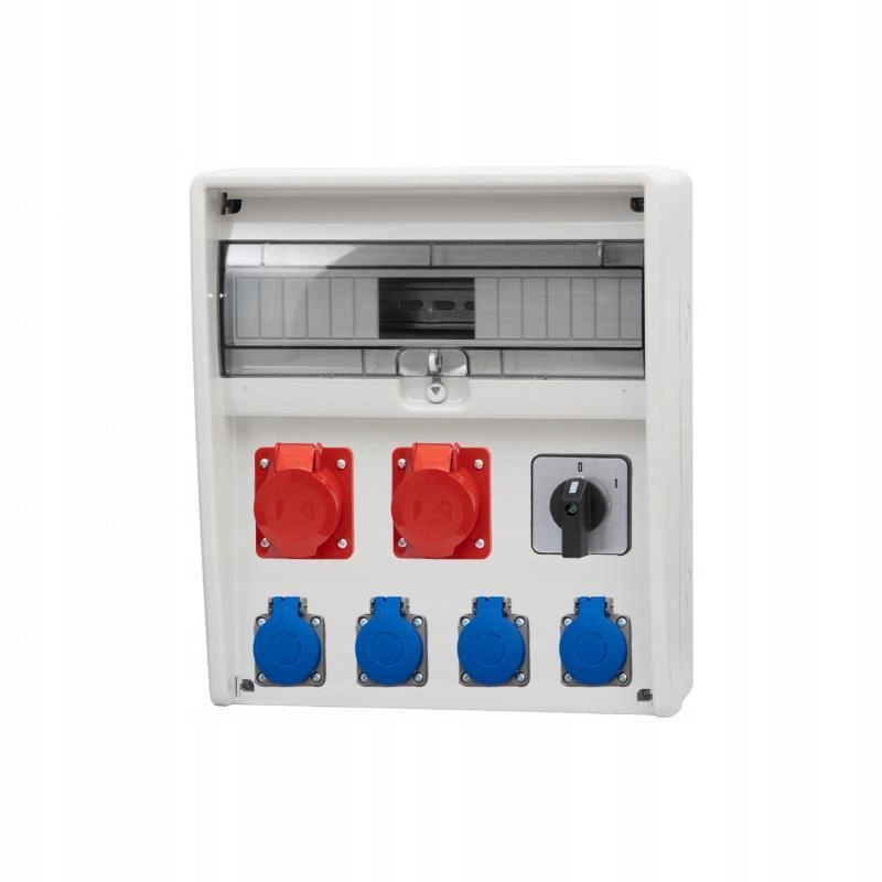 Rozvaděč 17M Ulisse 2x16A/5P, 4x230V, 0/1 IP65