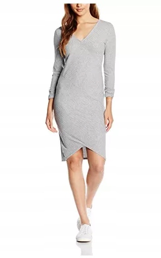 Ichi Šaty Tmavě Modrá S Dlouhým Rukávem Xs Jmc