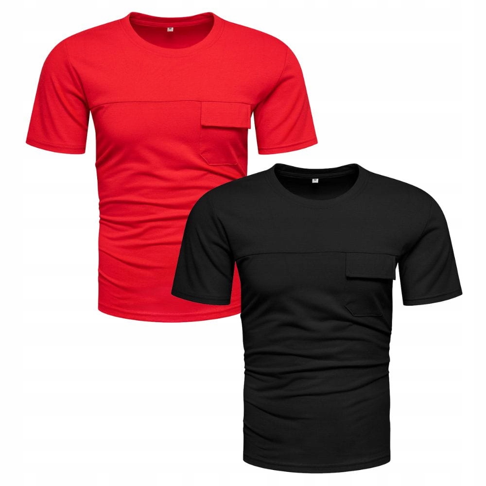

2-PAK T-shirt Męski Koszulka XL