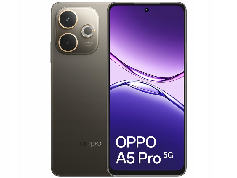 Smartfon Oppo A5 Pro 5G 8/256GB 6.67" 120Hz Czarny