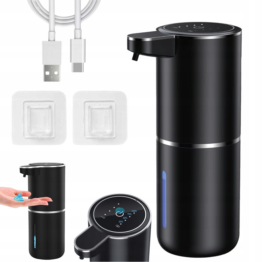 Bezdotykový Dávkovač Dávkovač Tekutého Mýdla Automatický 380 ml