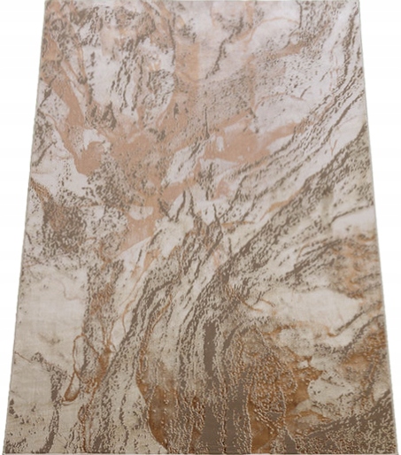 Koberec 120x180 Moderný Do Obývačky Béžový Blesk