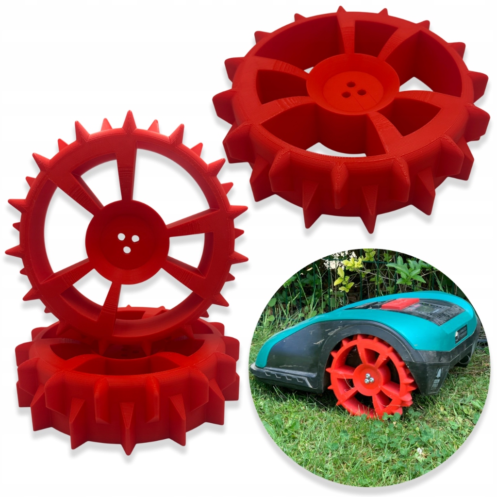 Terénní kolo pro sekačku Bosch Indego 300-700 Náhradní 1 kus