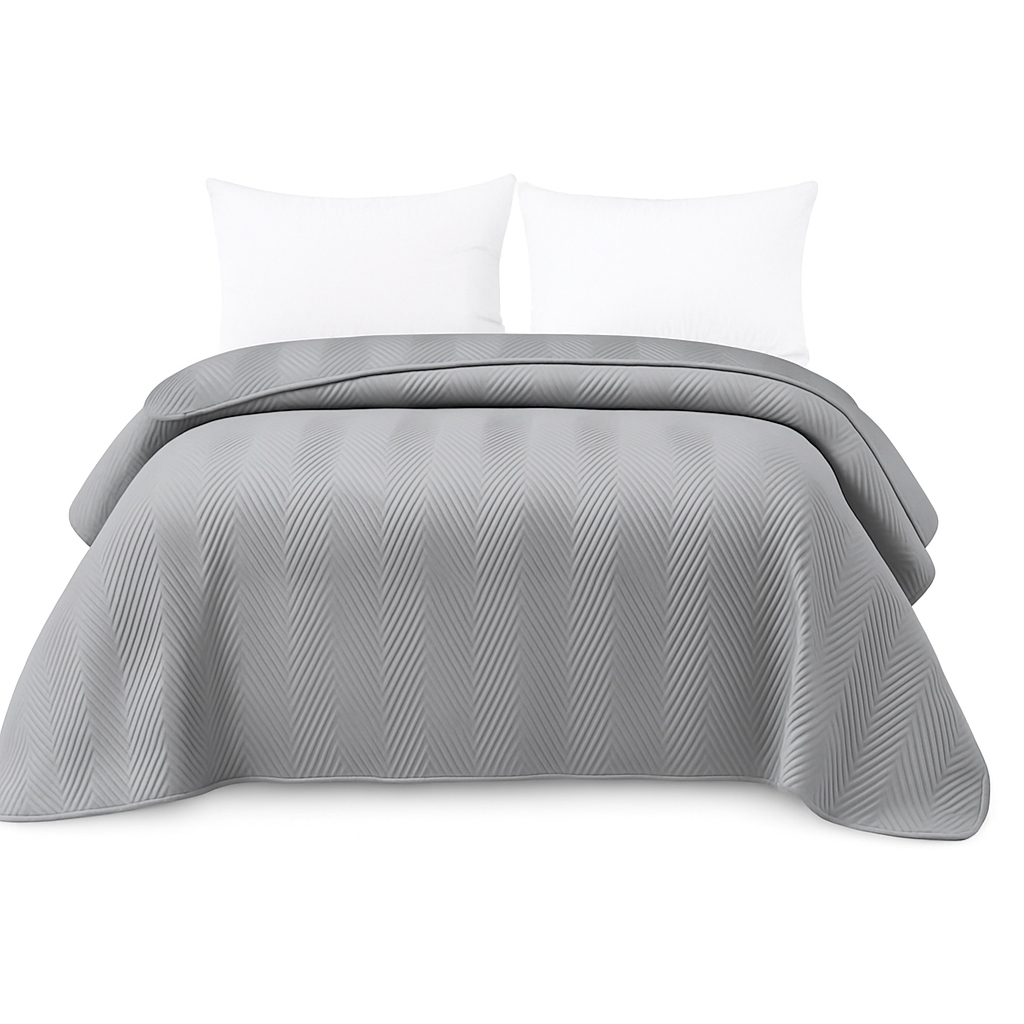 Přikrývka Na Postel 200x220 Pikovaná Hrubá Sametová Velurová