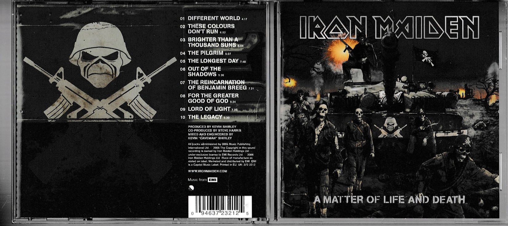 Płyta CD Iron Maiden A Matter Of Life And Death ____________________ 13185586728 Sklepy