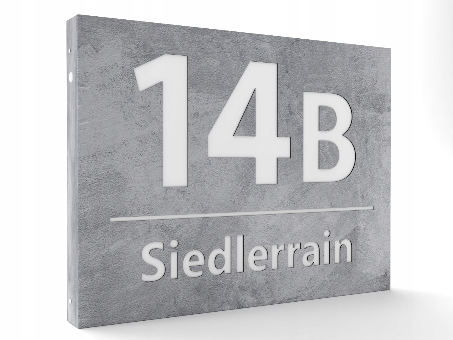 Tabliczka numerem domu PODŚWIETLANA adresowa LED Kod producenta PL-K-DI-40x30-003