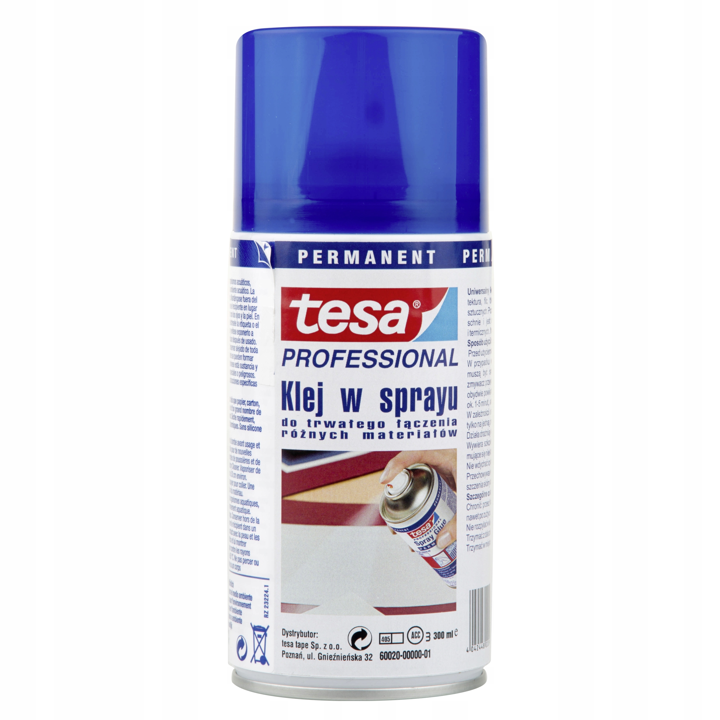 

Tesa Klej w sprayu aerozolu uniwersalny mocny