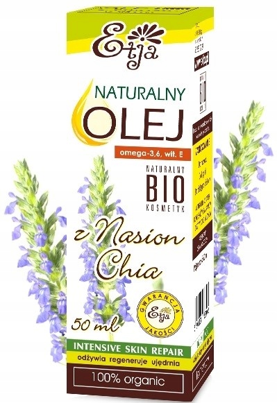 

Etja Olej Z Nasion Chia Bio 50Ml