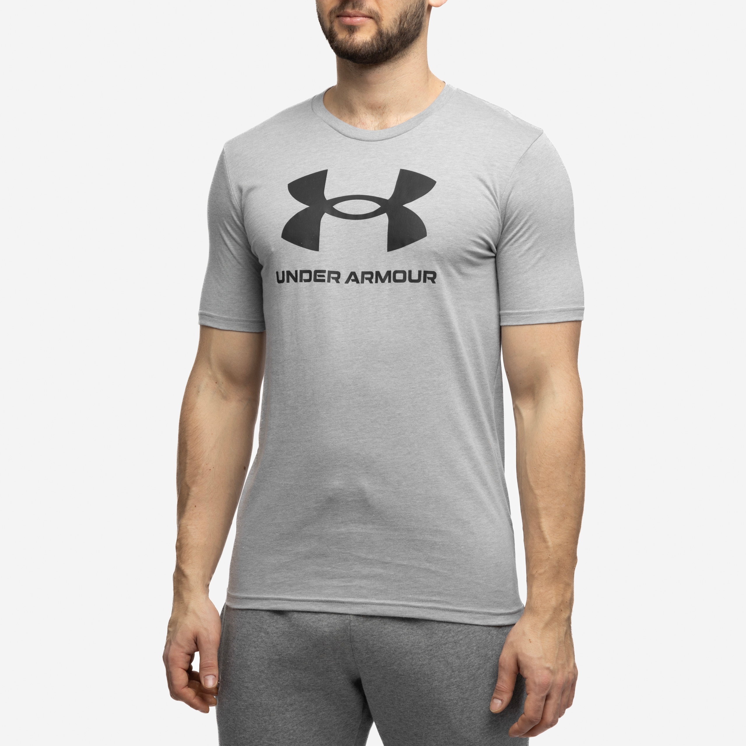 Koszulka Męska Under Armour T-shirt Sportowa Treningowa Bawełniana roz. M