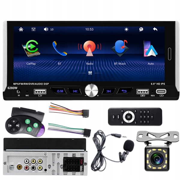 Radio samochodowe Arionis AA3587 1-DIN