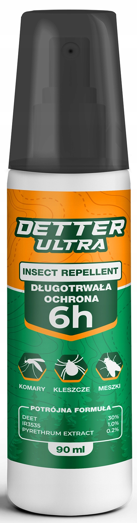 

Spray Na Meszki Komary Kleszcze Płyn Detter Ultra