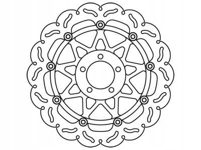 Tarcza hamulcowa Lucas MSW216RAC