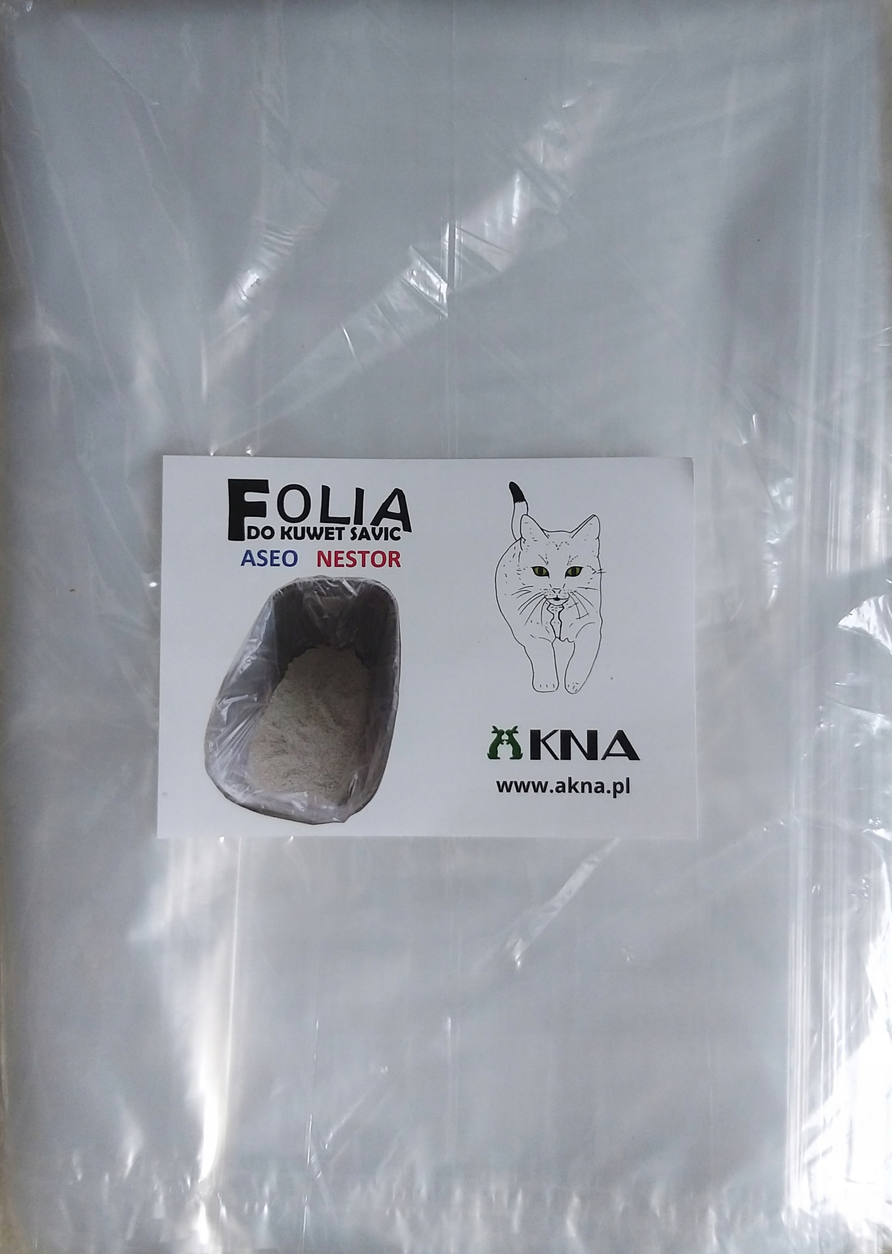 

folia ochronna Kuweta Toaleta Savic Nestor 10 szt