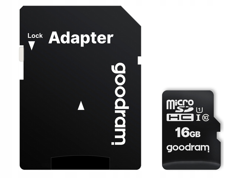 

Karta pamięci Goodram microSDHC 16GB