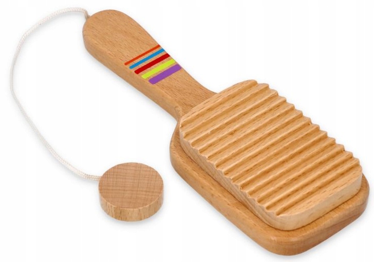 DREWNIANE INSTRUMENTY DLA DZIECI ZESTAW LELIN Wiek dziecka 3 lata +