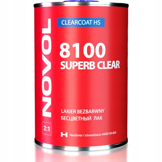 Lakier bezbarwny HS NOVOL 8100 Superb Clear SR 1L