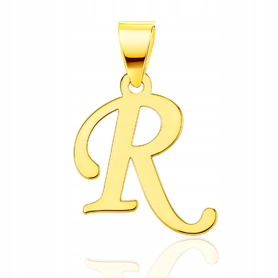 Zlatý Přívěsek 585 Písmenko R