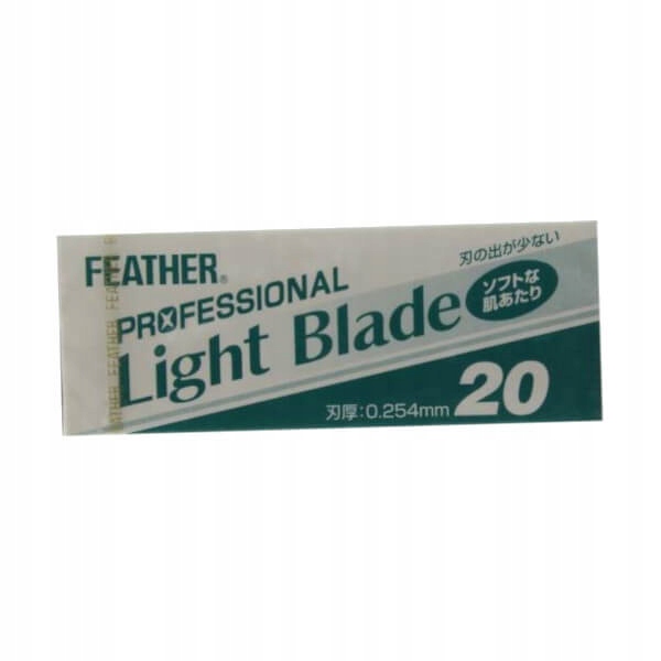 Feather Profesionální Light Blade Shavette ČEpele