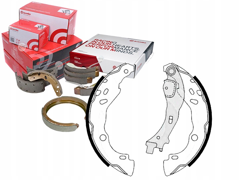 Brzdové Čelisti Citroen C2 C3 I C3 Pluriel Lanci