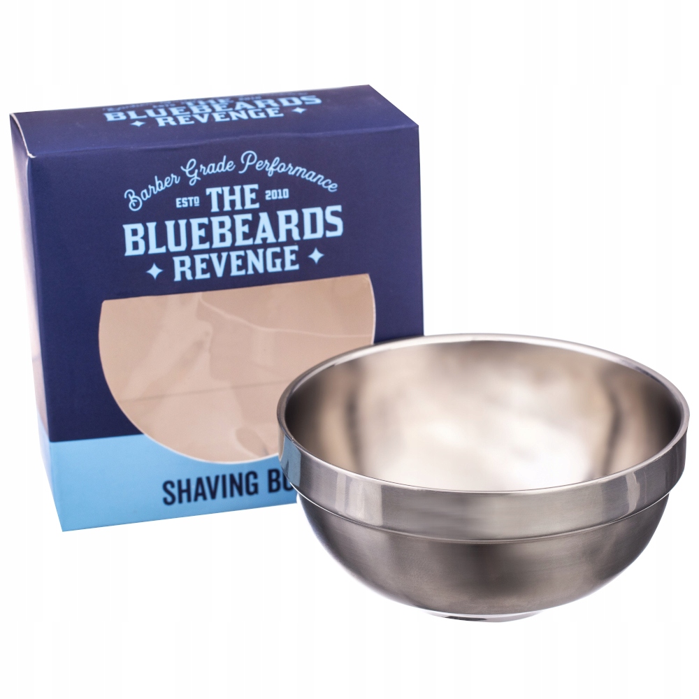 The Bluebeards Revenge Big Shaving Bowl – Miska na holení z nerezové oceli