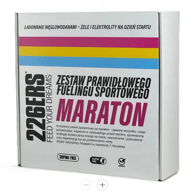 226ERS Fuelingová sada na maraton gely elektolity kofein isotonic