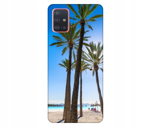 

Etui pokrowiec do Samsung Galaxy A51 Palmy plaza w