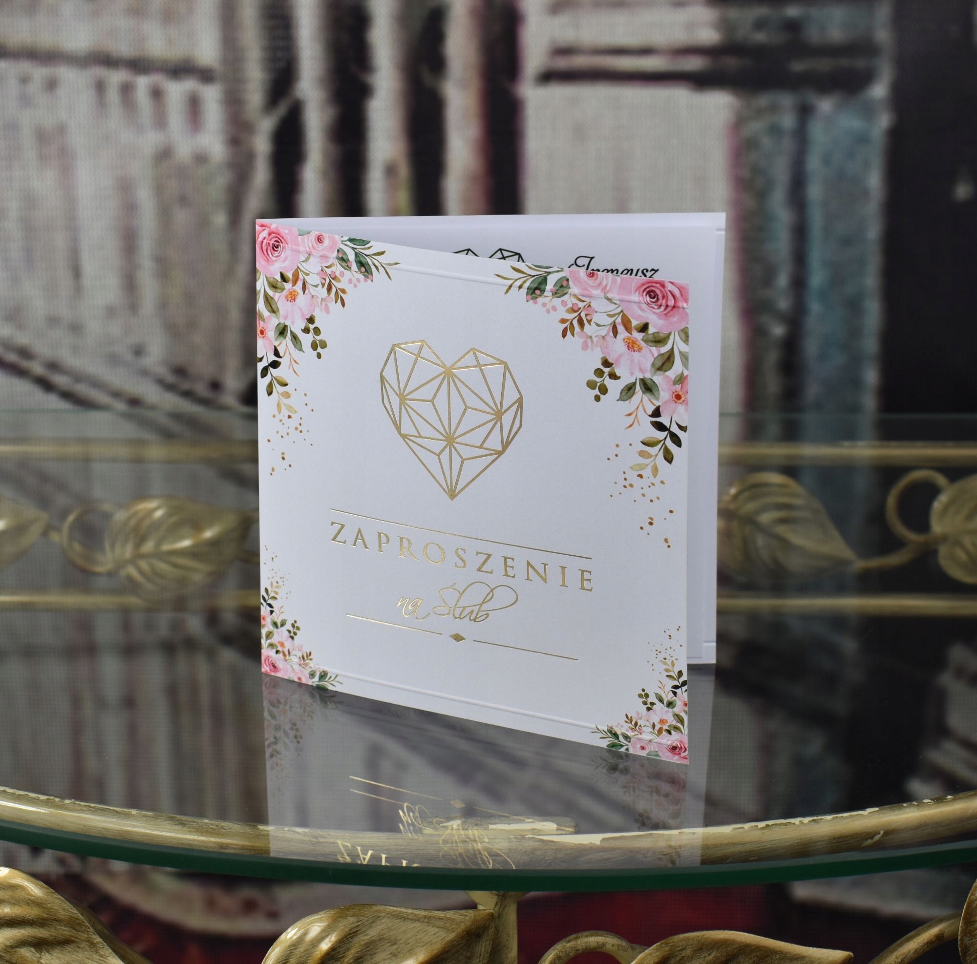 Zaproszenia Ślubne, Zaproszenie na Ślub Marka inny