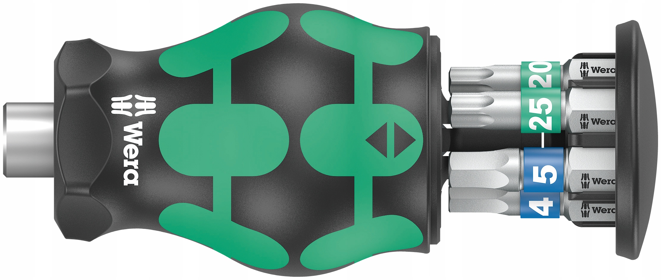 WERA 008875 STUBBY 3 handle with magazine