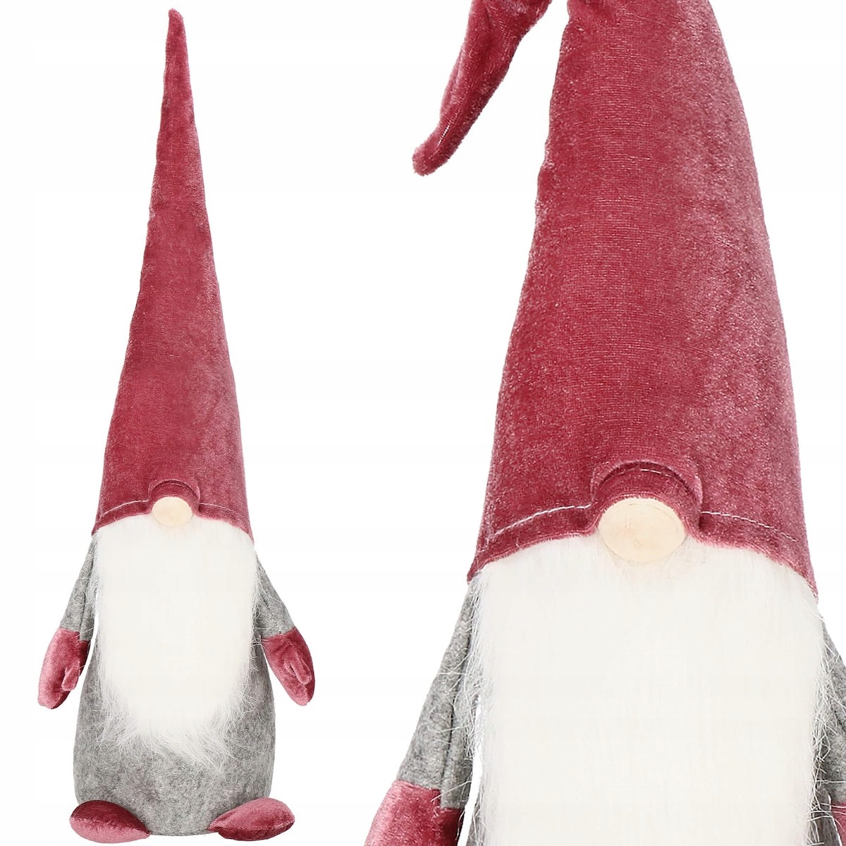 SKRZAT KRASNAL ŚWIĄTECZNY MIKOŁAJ GNOM NA ŚWIĘTA PREZENT BOŻE NARODZENIE