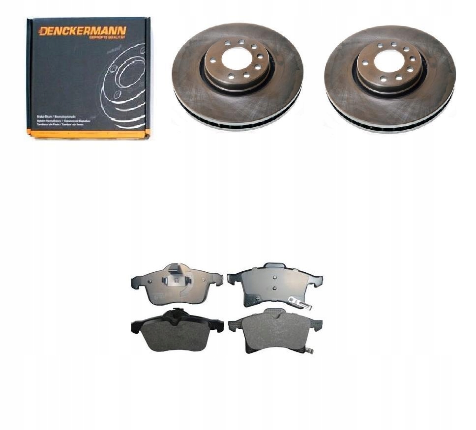 Kotouče Kostky Meriva B Přední 308 MM Sada