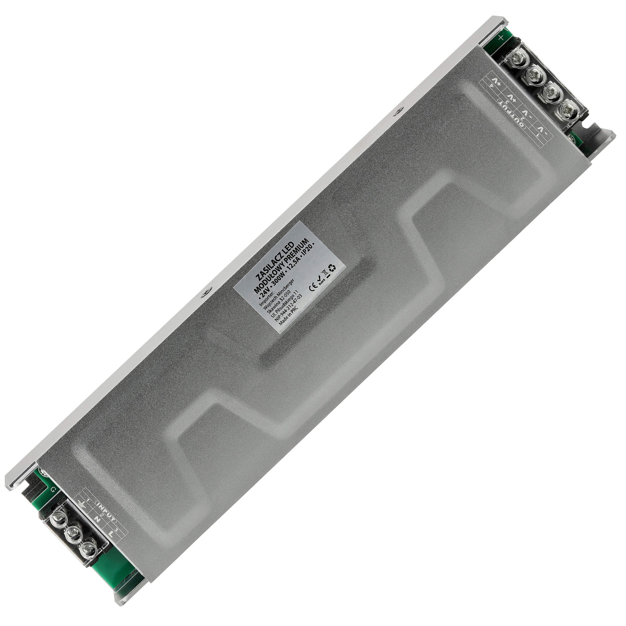 Led zdroj 300W Transfor Ator 24V 12A IP20 Modulární pro Led pásky Premium