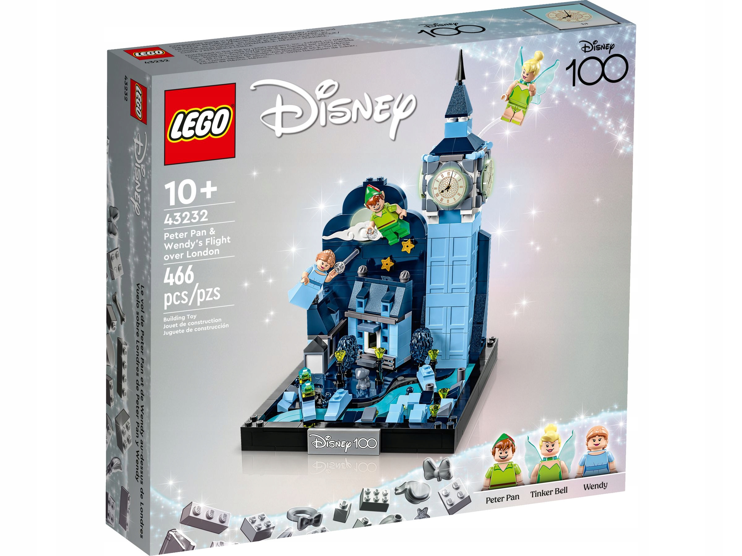 Originální Lego 43232 Disney Let Petra Pana a Wendy Nové