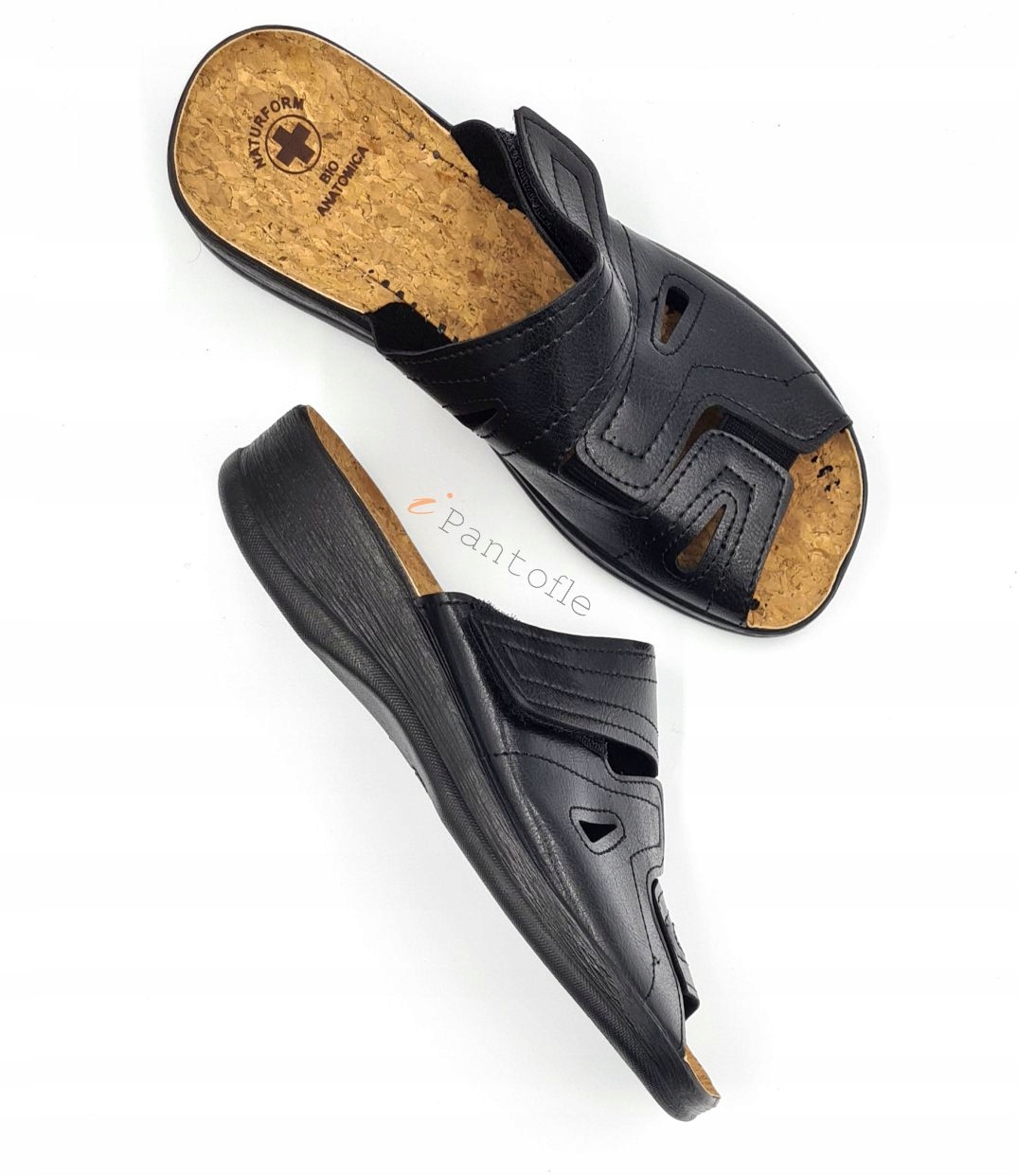 

Klapki damskie rzep i 2 gumki Żelbut