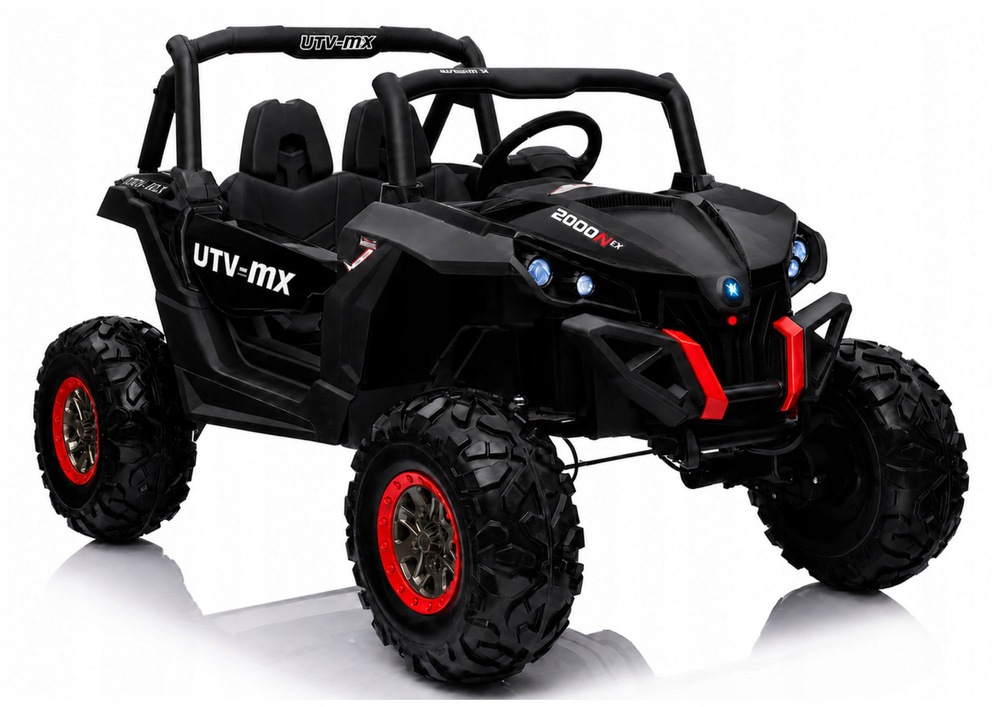 Auto Na Akumulator Jeep XMX603 4x4 Panel MP4 Czarny