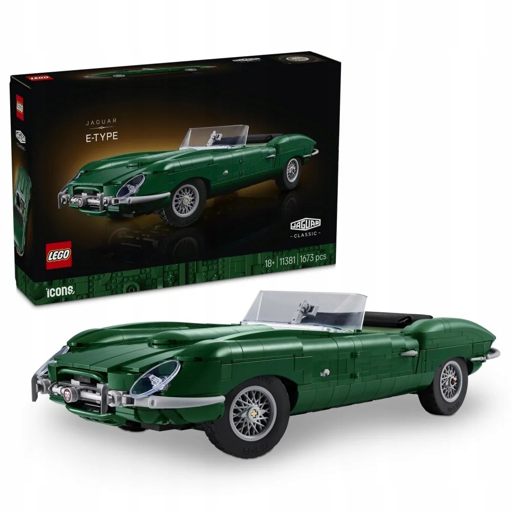 * Lego 11381 Icons Jaguar E-Type
