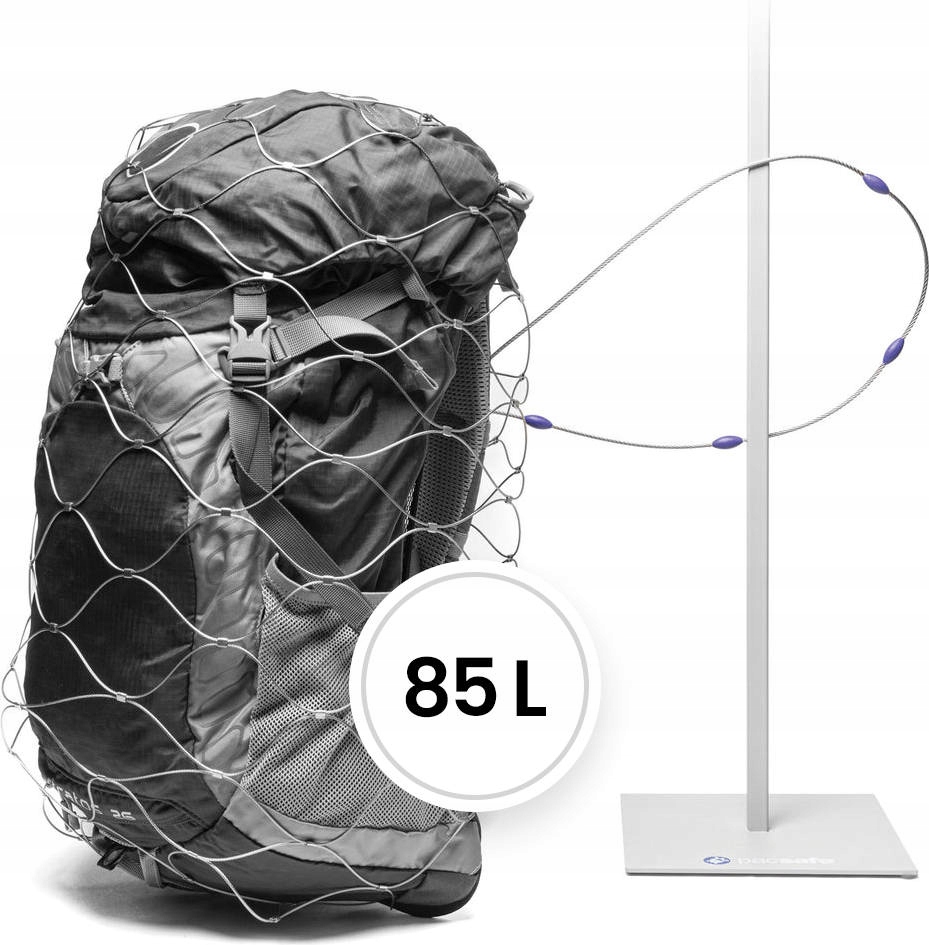 Síťka na batoh pro zabezpečení zavazadel Pacsafe