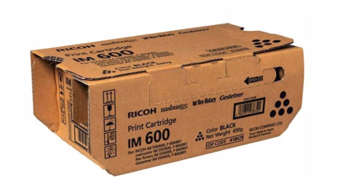 Toner Ricoh IM 600 418478 Originál čierny IM600 IM550 P800 P801 čierny