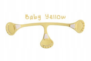 

Klamerka do pieluch wielorazowych Snappi, żółty