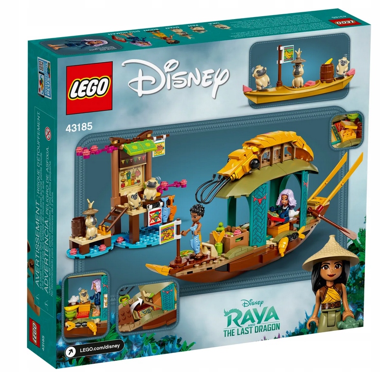 LEGO DISNEY PRINCESS - 43185 ŁÓDŹ BOUNA Nazwa zestawu ŁÓDŹ BOUNA