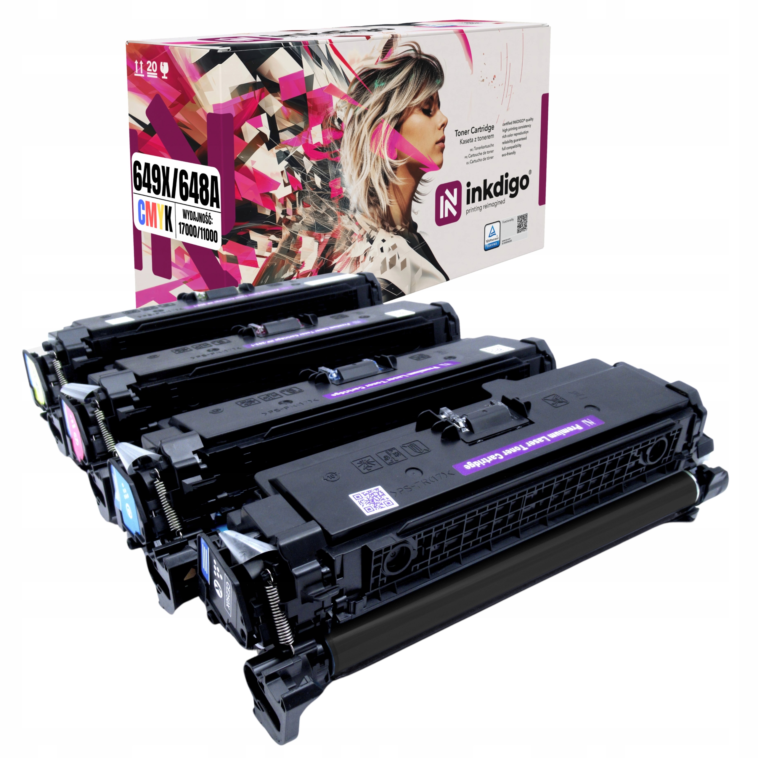 Tonery CE260X-CE263A pro Hp CP4025 CP4525 Sada