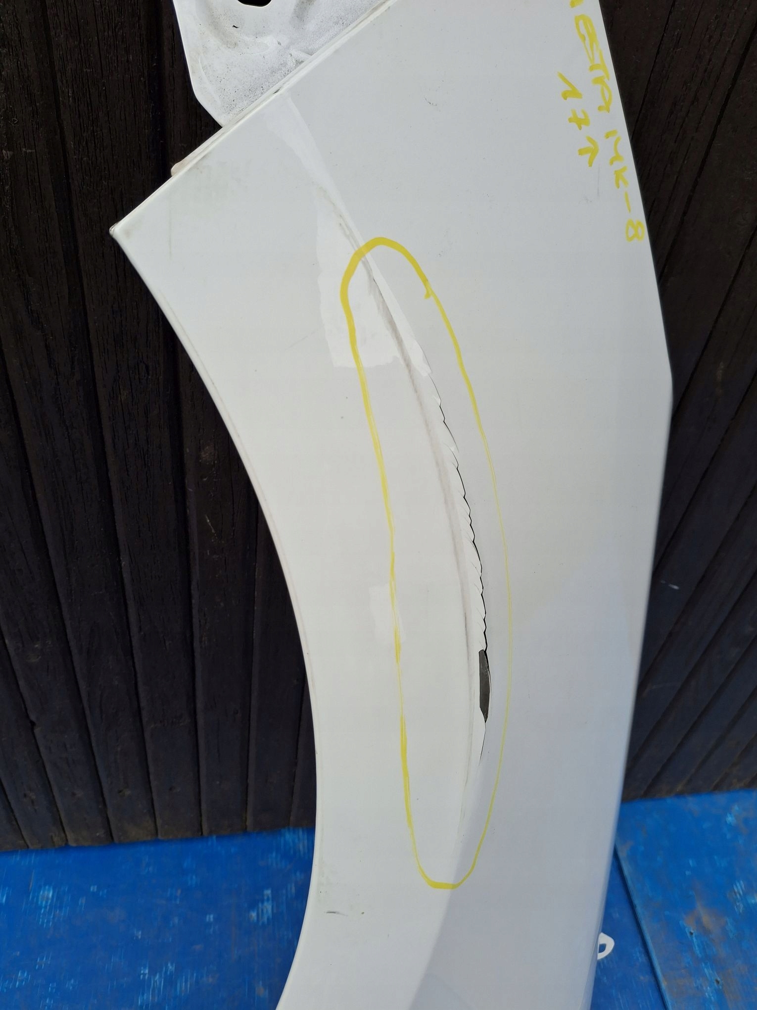 fender front left FORD FIESTA MK8 2017R->