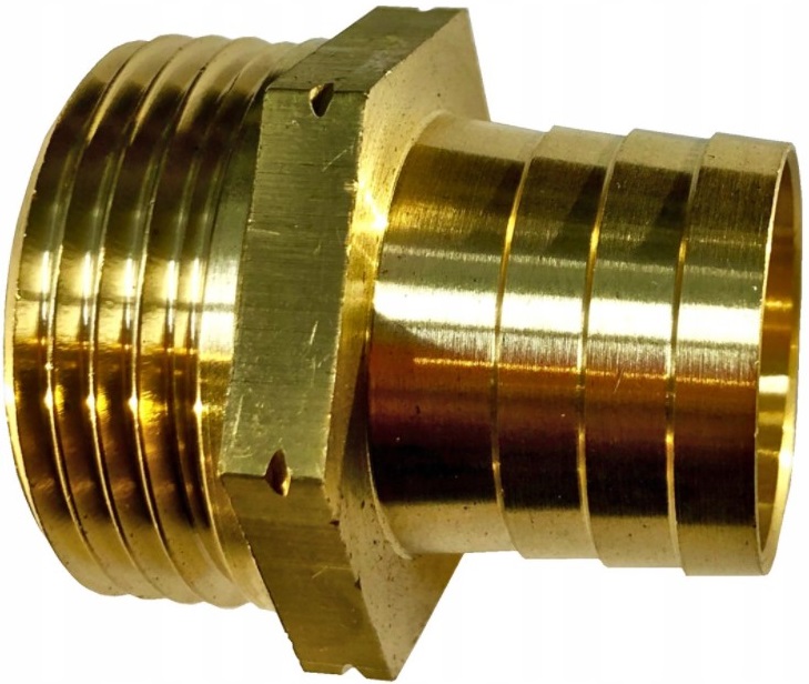 ZŁĄCZKA MOSIĘŻNA STANDARD NA WĄŻ 1/2' GZ X 14 MM