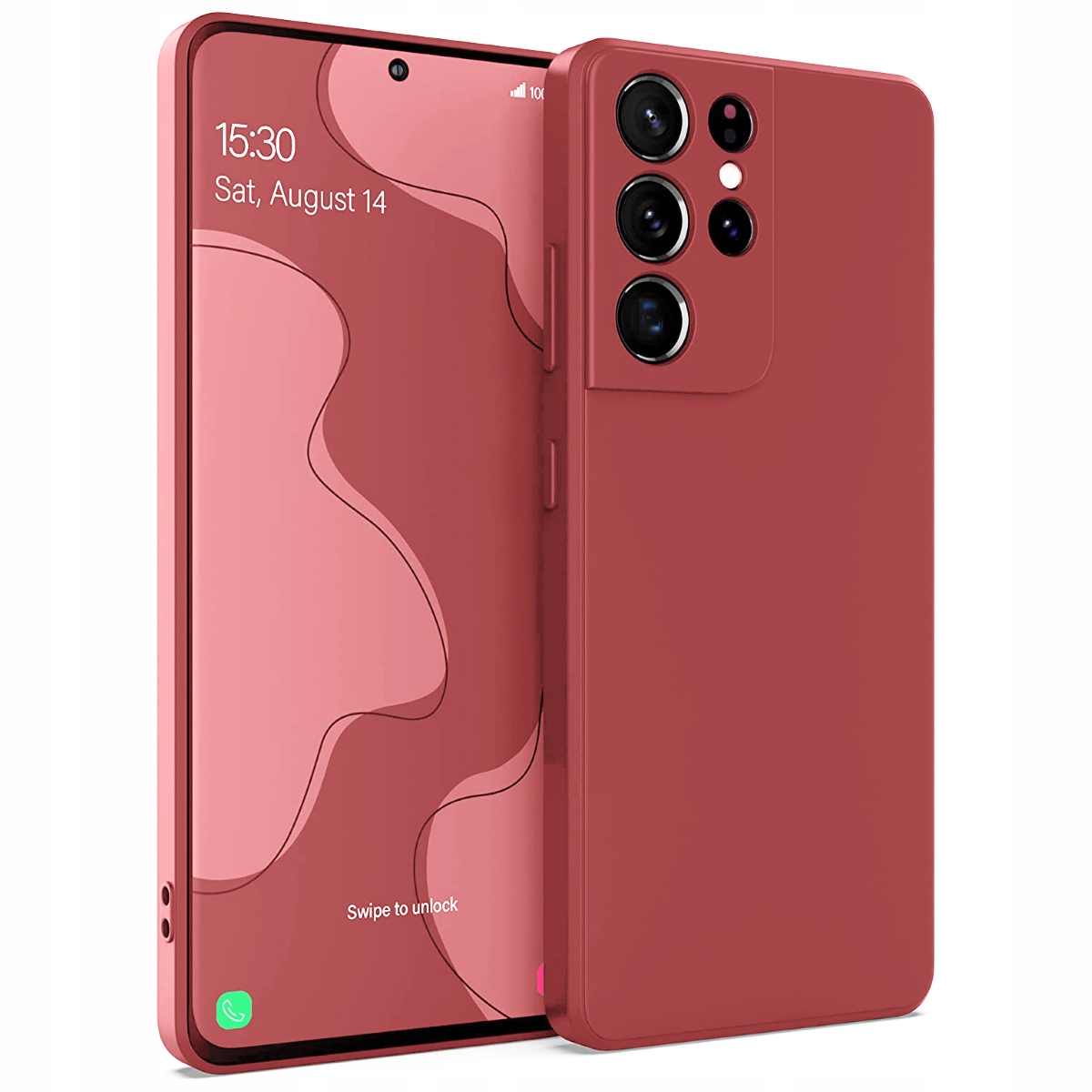 

Etui Czerwone Liquid Case do Samsung S21 Ultra 5G