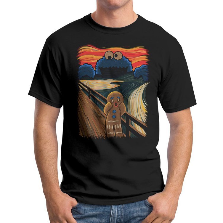 

Koszulka T-Shirt Cookie Monster Painting 2XL